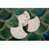 Fish scale - set of tiles "Forest Pond" from the "Water" series