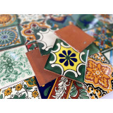 Verde - set of multi-colored wall decors - 30 pieces