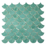 Fish scale - hand-cut tiles from the " Water" series - Samples