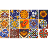 Zanya - colorful ceramics Moroccan basin