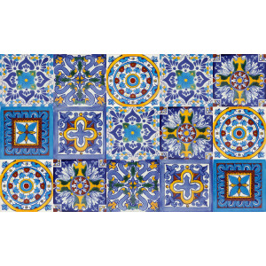 Zanya - colorful ceramics Moroccan basin
