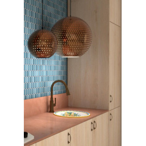 Okrągłe umywalki ceramiczne z Włoch