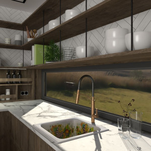 Uve - square sink from Italy
