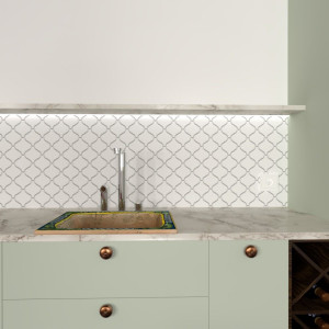 Campo di girasoli - rectangular sink from Italy