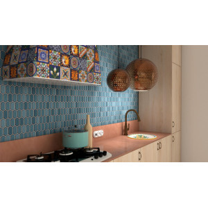 Pablo - original Talavera tiles from Mexico - 30 pieces