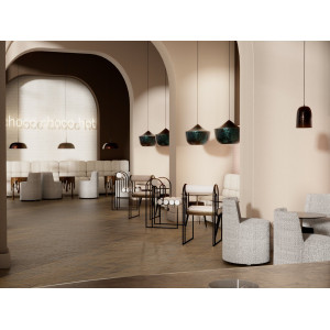 Ciruela - patinated lamp from Mexico - pure copper