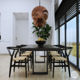 Bola XL - large copper spherical lamp from Mexico