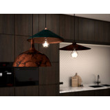 Zanahoria fire - lamp from Mexico - pure copper