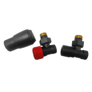Angle thermostatic valves for radiators