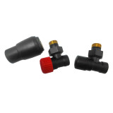 Angle thermostatic valves for radiators