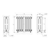 Ketaus - the retro freestanding radiator