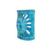Cenot L - Mexican clay wall lamp