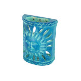 Cenot L - Mexican clay wall lamp