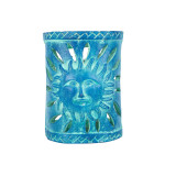Cenot L - Mexican clay wall lamp