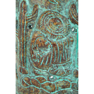 Cenot M - Mexican clay wall lamp