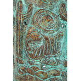 Cenot M - Mexican clay wall lamp