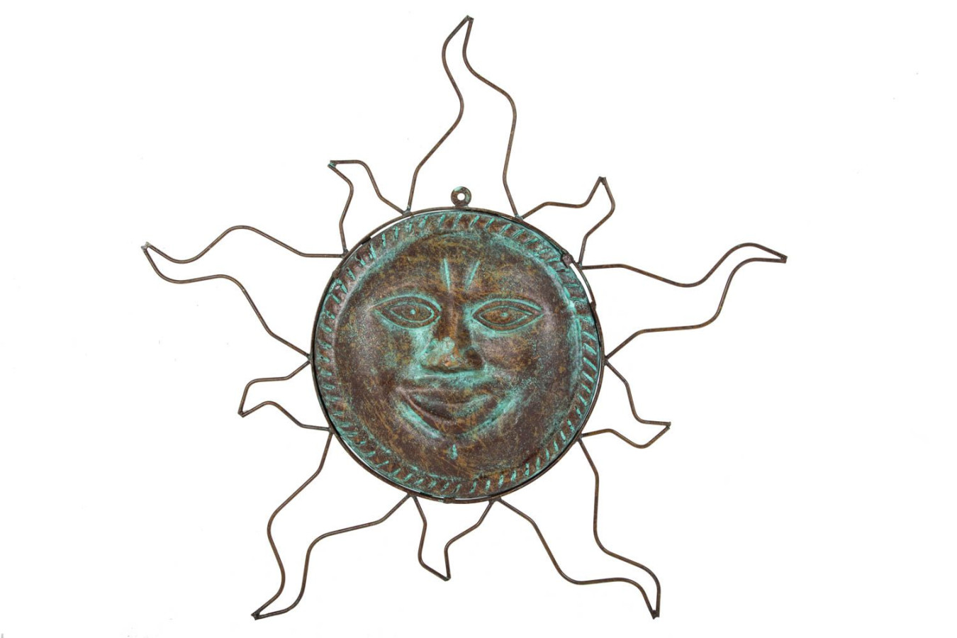 Sol Tierro - clay sun from Mexico with metal elements