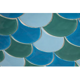 Fish scale - "Laguna Agua Brava" tile set from the "Water" series