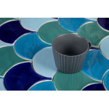 Fish scale - "Lake Bacalar" tile set from the "Water" series