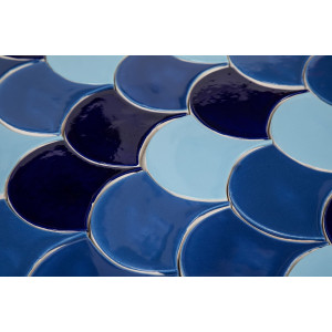 Fish scale - "Veracruz Coast" tile set from the "Water" series