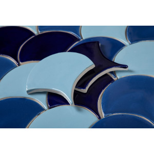 Fish scale - "Veracruz Coast" tile set from the "Water" series