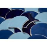 Fish scale - "Veracruz Coast" tile set from the "Water" series