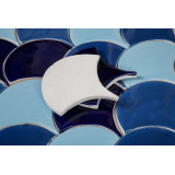 Fish scale - "Veracruz Coast" tile set from the "Water" series