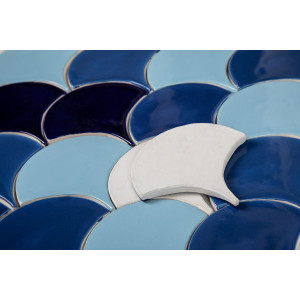 Fish scale - "Veracruz Coast" tile set from the "Water" series