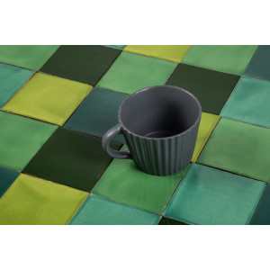 Verta - Patchwork of single-colour tiles - 90 pcs, 1 m2