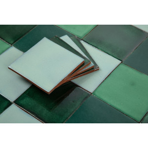 Verna - Patchwork of single-color tiles - 90 pcs, 1 m2.