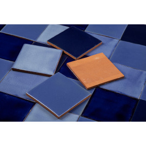Azula - Patchwork of single-colour tiles - 90 pcs, 1 m2