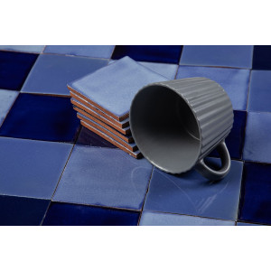 Azula - Patchwork of single-colour tiles - 90 pcs, 1 m2