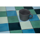 Azuta - patchwork of single-colour tiles - 90 pcs, 1 m2