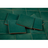 Verde Rana - green ceramic monocolour tiles