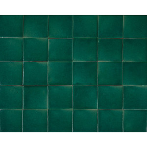 Verde Rana - green ceramic monocolour tiles