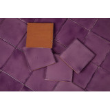 Lila Deslavado - Talavera purple single colour tiles