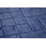 Azul Mezclilla Fuerte azur - Talavera single-colour tiles