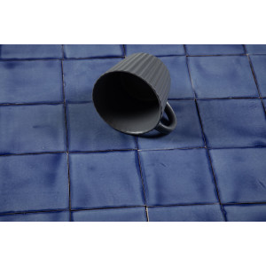 Azul Mezclilla Fuerte azur - Talavera single-colour tiles