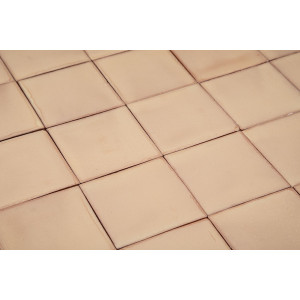 Agua De Nacar Deslavado beige - Talavera single colour tiles - 90 pieces