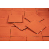 Naranja Deslavado orange - single - color Talavera tiles