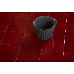 Roja Cereza red - Talavera red single colour tiles
