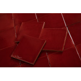 Roja Cereza red - Talavera red single colour tiles
