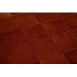 Caramelo maroon - Talavera plain colour tiles - 90 pieces