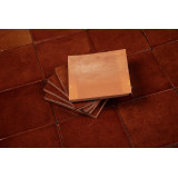 Caramelo maroon - Talavera plain colour tiles - 90 pieces