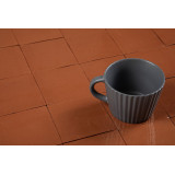 Terracota Liso brick-red - Talavera single colour tiles - 90 pieces