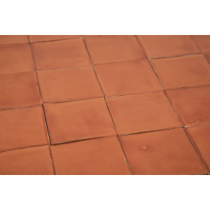 Deslavado melon - Talavera single colour tiles - 90 pieces