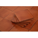 Deslavado melon - Talavera single colour tiles - 90 pieces