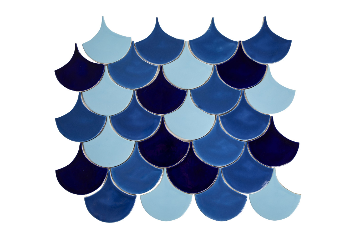 Fish scale - "Veracruz Coast" tile set from the "Water" series