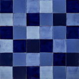 Azula - Patchwork of single-colour tiles - 90 pcs, 1 m2