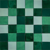 Verna - Patchwork of single-color tiles - 90 pcs, 1 m2.